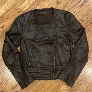 Rag & Bone Leather Biker Jacket